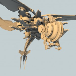 dragon fly render 5